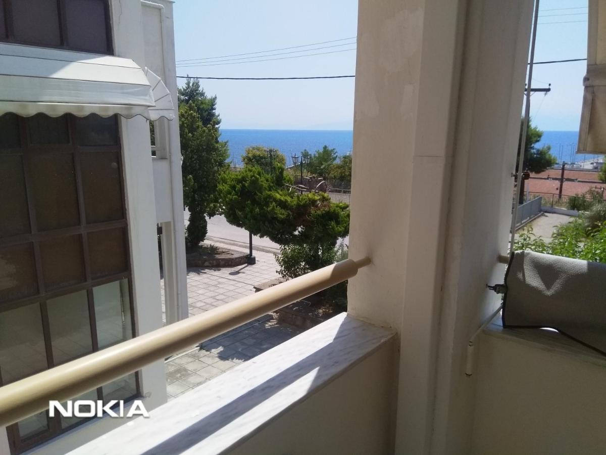 Seaview To Olympus, Sunny, Cosy Apartment 네아 미카니오나 외부 사진