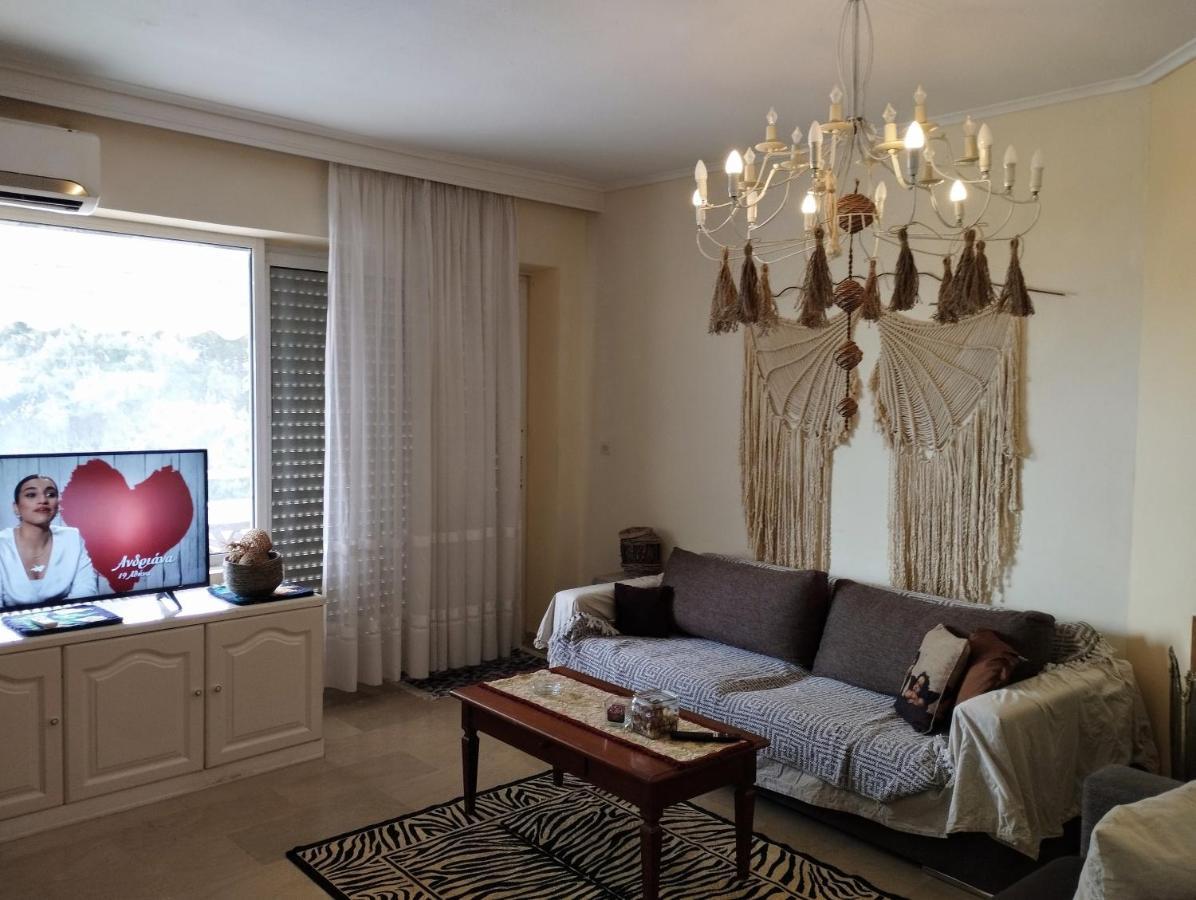 Seaview To Olympus, Sunny, Cosy Apartment 네아 미카니오나 외부 사진